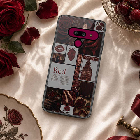 LG G8 ThinQ Cover - ONation Aesthetic Collage Series - HQ Premium Shine Durable Shatterproof Case