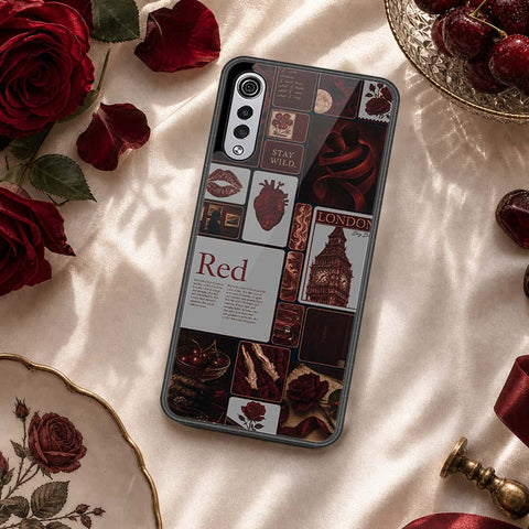 LG Velvet 5G UW Cover - ONation Aesthetic Collage Series - HQ Premium Shine Durable Shatterproof Case