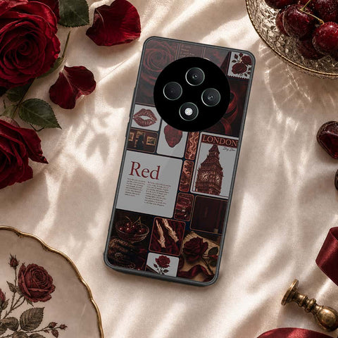 Oppo Reno 12F Cover - ONation Aesthetic Collage Series - HQ Premium Shine Durable Shatterproof Case