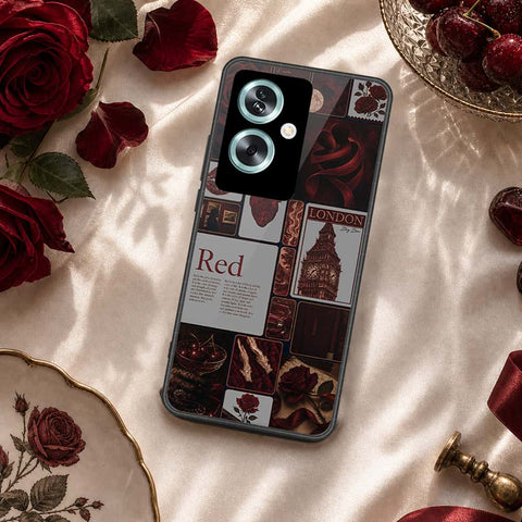 Oppo A2 Cover - ONation Aesthetic Collage Series - HQ Premium Shine Durable Shatterproof Case