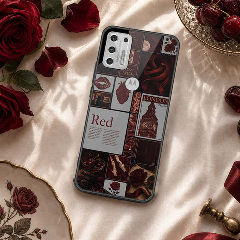 Motorola Moto G Stylus 5G 2021 Cover - ONation Aesthetic Collage Series - HQ Premium Shine Durable Shatterproof Case