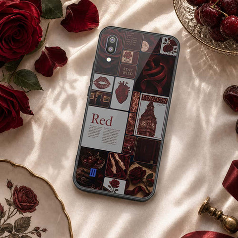 Samsung Galaxy M10 Cover - ONation Aesthetic Collage Series - HQ Premium Shine Durable Shatterproof Case