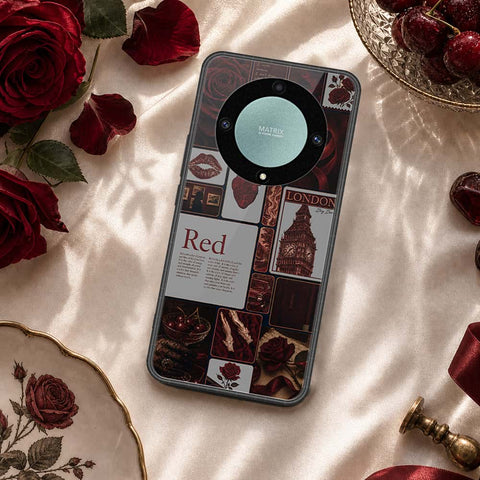 Honor X40 Cover - ONation Aesthetic Collage Series - HQ Premium Shine Durable Shatterproof Case