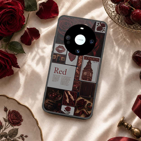 Huawei Mate 60 Cover - ONation Aesthetic Collage Series - HQ Premium Shine Durable Shatterproof Case