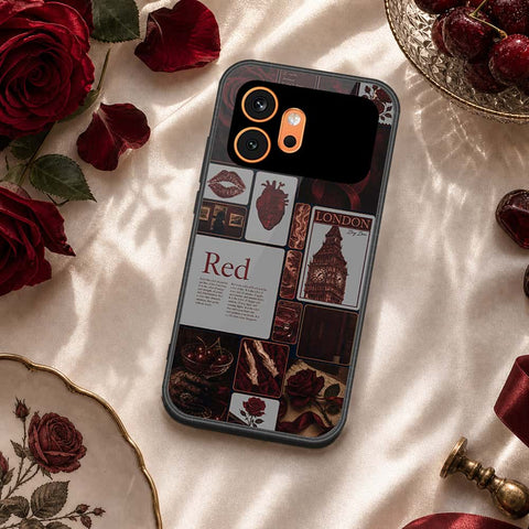 Honor 600 Cover - ONation Aesthetic Collage Series - HQ Premium Shine Durable Shatterproof Case