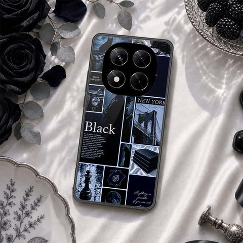 Xiaomi Redmi Note 14 Pro 5G Cover - ONation Aesthetic Collage Series - HQ Premium Shine Durable Shatterproof Case