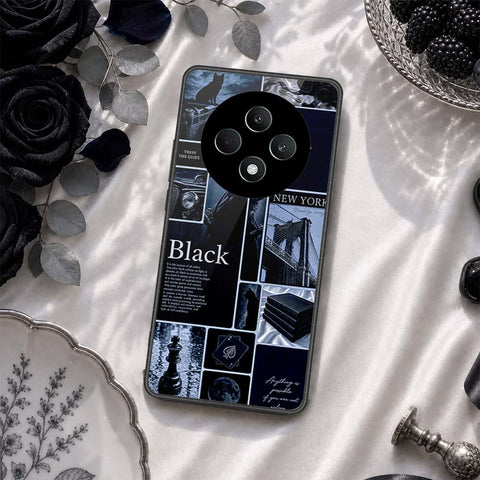 Oppo Reno 12F Cover - ONation Aesthetic Collage Series - HQ Premium Shine Durable Shatterproof Case