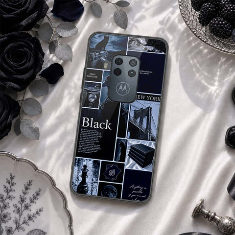 Motorola One Zoom Cover - ONation Aesthetic Collage Series - HQ Premium Shine Durable Shatterproof Case
