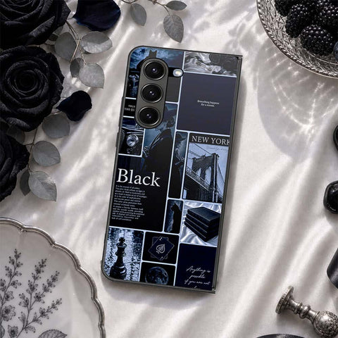 Samsung Galaxy Z Fold 6 5G Cover - ONation Aesthetic Collage Series - HQ Premium Shine Durable Shatterproof Case