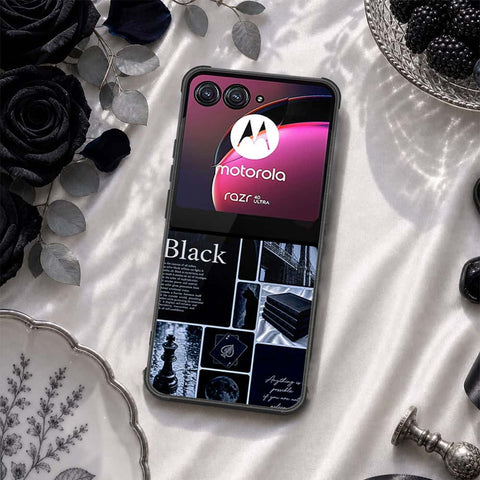 Motorola Razr 40 Ultra Cover - ONation Aesthetic Collage Series - HQ Premium Shine Durable Shatterproof Case