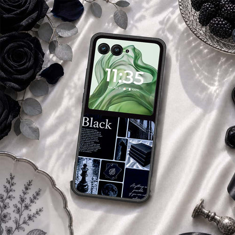 Motorola Razr 50 Ultra Cover - ONation Aesthetic Collage Series - HQ Premium Shine Durable Shatterproof Case