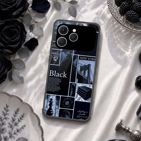 Tecno Spark 40 Cover - ONation Aesthetic Collage Series - HQ Premium Shine Durable Shatterproof Case