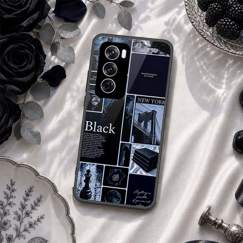Oppo Reno 12 Pro Cover - ONation Aesthetic Collage Series - HQ Premium Shine Durable Shatterproof Case