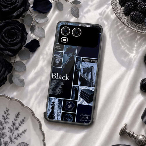 itel A200 Plus Cover - ONation Aesthetic Collage Series - HQ Premium Shine Durable Shatterproof Case