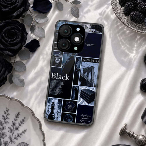 itel A90 Cover - ONation Aesthetic Collage Series - HQ Premium Shine Durable Shatterproof Case