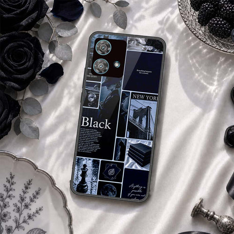 Motorola Edge 40 Neo Cover - ONation Aesthetic Collage Series - HQ Premium Shine Durable Shatterproof Case