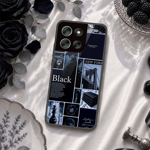 Motorola Moto G56 Cover - ONation Aesthetic Collage Series - HQ Premium Shine Durable Shatterproof Case