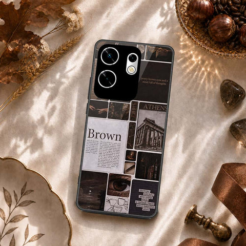 Infinix Zero 30 4G Cover - ONation Aesthetic Collage Series - HQ Premium Shine Durable Shatterproof Case