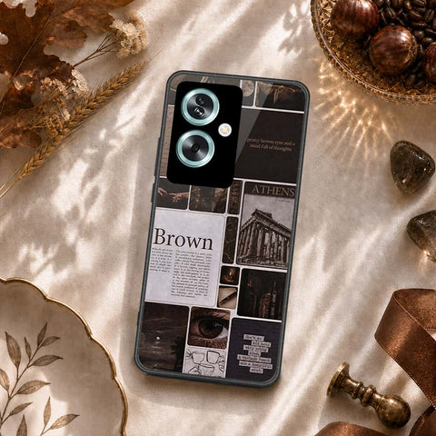 Oppo A2 Cover - ONation Aesthetic Collage Series - HQ Premium Shine Durable Shatterproof Case