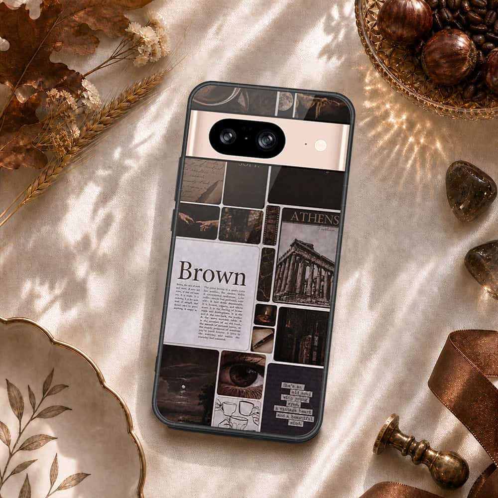 Google Pixel 8 Cover - ONation Aesthetic Collage Series - HQ Premium Shine Durable Shatterproof Case (Fast Delivery)