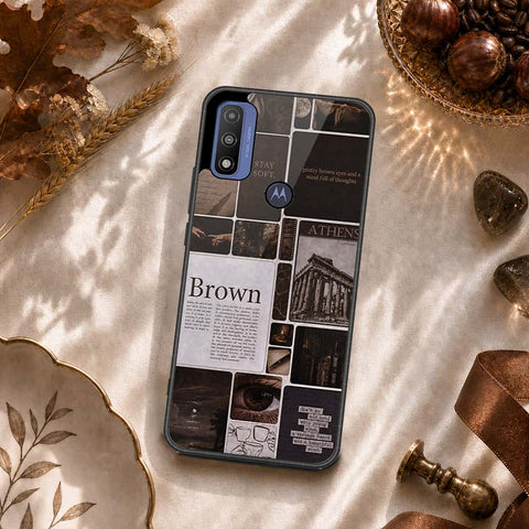 Motorola G Pure 2021 Cover - ONation Aesthetic Collage Series - HQ Premium Shine Durable Shatterproof Case
