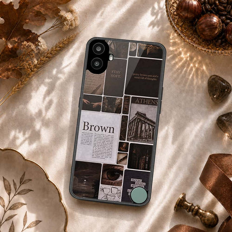 Nothing CMF Phone 1 Cover - ONation Aesthetic Collage Series - HQ Premium Shine Durable Shatterproof Case