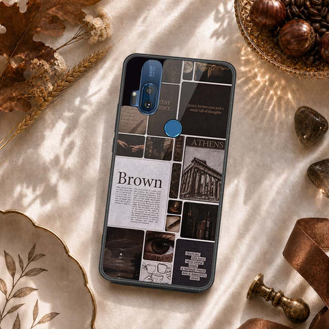 Motorola One Hyper Cover - ONation Aesthetic Collage Series - HQ Premium Shine Durable Shatterproof Case
