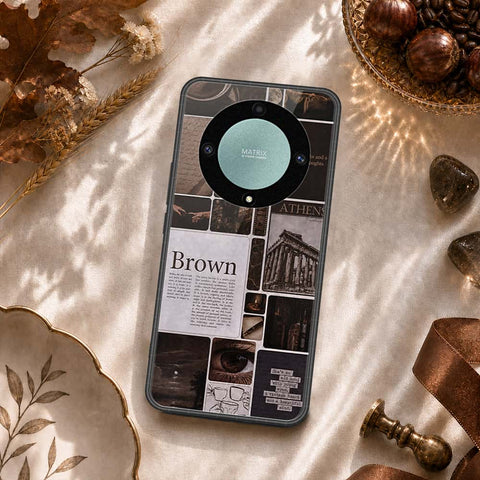 Honor X40 Cover - ONation Aesthetic Collage Series - HQ Premium Shine Durable Shatterproof Case