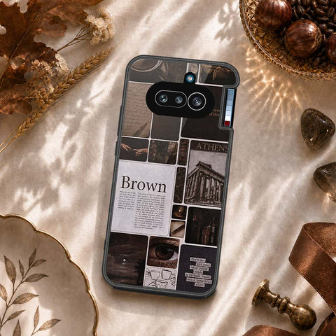 Nothing Phone 4a Cover - ONation Aesthetic Collage Series - HQ Premium Shine Durable Shatterproof Case