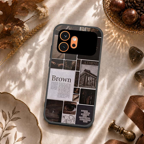 Honor 600 Cover - ONation Aesthetic Collage Series - HQ Premium Shine Durable Shatterproof Case