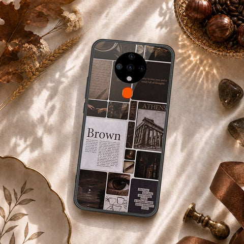 Tecno Spark 6 Cover - ONation Aesthetic Collage Series - HQ Premium Shine Durable Shatterproof Case