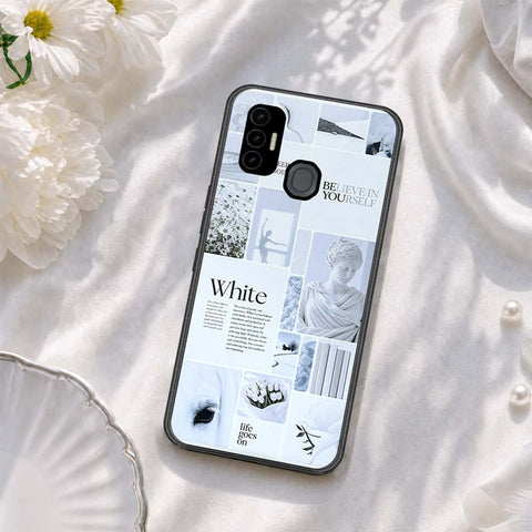 Tecno Spark 7 Cover - ONation Aesthetic Collage Series - HQ Premium Shine Durable Shatterproof Case