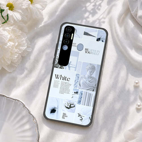 Tecno Spark 7 Pro Cover - ONation Aesthetic Collage Series - HQ Premium Shine Durable Shatterproof Case