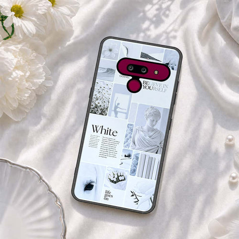 LG G8 ThinQ Cover - ONation Aesthetic Collage Series - HQ Premium Shine Durable Shatterproof Case