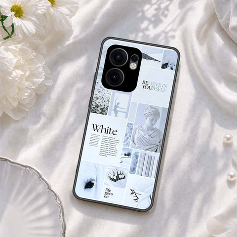 Oppo Reno 13F 5G Cover - ONation Aesthetic Collage Series - HQ Premium Shine Durable Shatterproof Case
