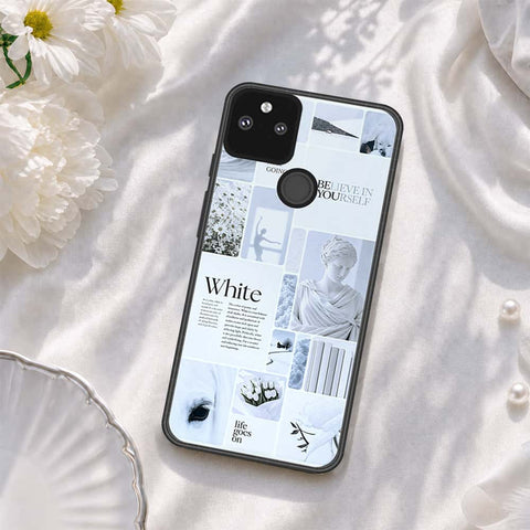 Google Pixel 5a 5G Cover - ONation Aesthetic Collage Series - HQ Premium Shine Durable Shatterproof Case