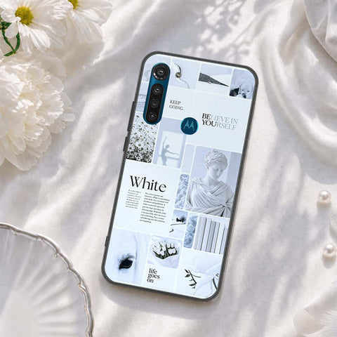 Motorola Moto G8 Power Cover - ONation Aesthetic Collage Series - HQ Premium Shine Durable Shatterproof Case