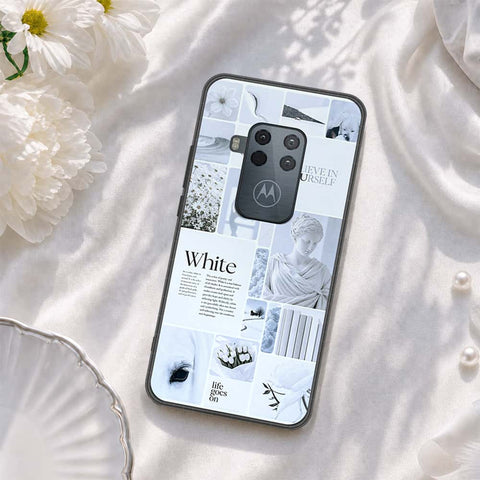 Motorola One Zoom Cover - ONation Aesthetic Collage Series - HQ Premium Shine Durable Shatterproof Case