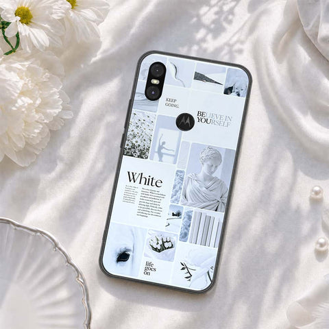 Motorola P30 Play Cover - ONation Aesthetic Collage Series - HQ Premium Shine Durable Shatterproof Case