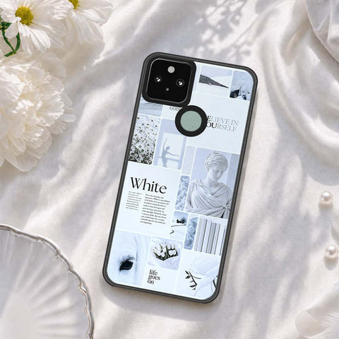 Google Pixel 4a 5G Cover - ONation Aesthetic Collage Series - HQ Premium Shine Durable Shatterproof Case