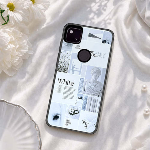 Google Pixel 4a 4G Cover - ONation Aesthetic Collage Series - HQ Premium Shine Durable Shatterproof Case