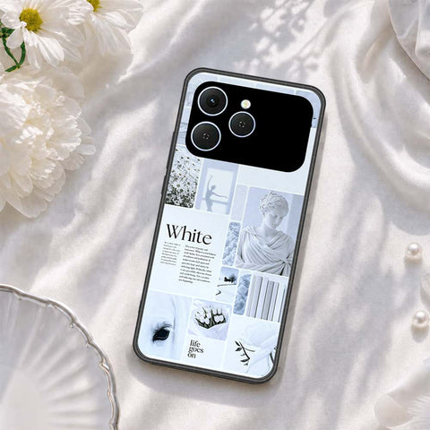 Tecno Spark 40 Cover - ONation Aesthetic Collage Series - HQ Premium Shine Durable Shatterproof Case