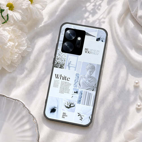 Infinix Zero 20 Cover - ONation Aesthetic Collage Series - HQ Premium Shine Durable Shatterproof Case