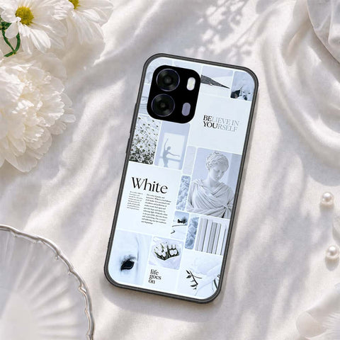 Oppo A6k Cover - ONation Aesthetic Collage Series - HQ Premium Shine Durable Shatterproof Case