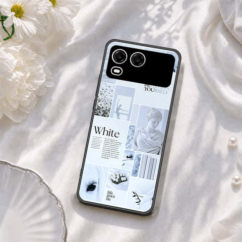 itel A200 Plus Cover - ONation Aesthetic Collage Series - HQ Premium Shine Durable Shatterproof Case