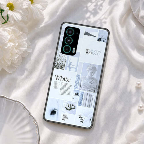 Motorola Edge 20 Cover - ONation Aesthetic Collage Series - HQ Premium Shine Durable Shatterproof Case