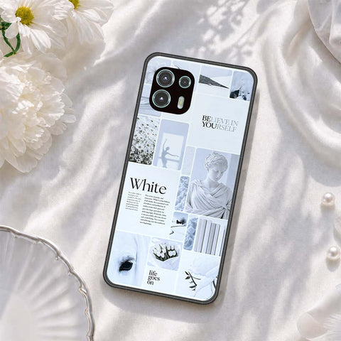 Motorola Edge 20 Lite Cover - ONation Aesthetic Collage Series - HQ Premium Shine Durable Shatterproof Case