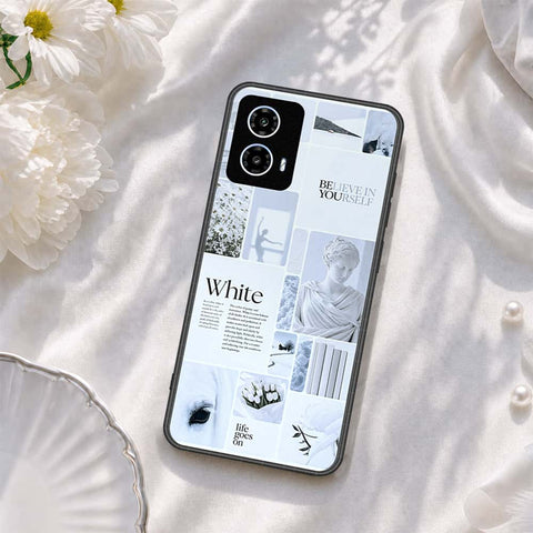 Motorola Moto G34 Cover - ONation Aesthetic Collage Series - HQ Premium Shine Durable Shatterproof Case