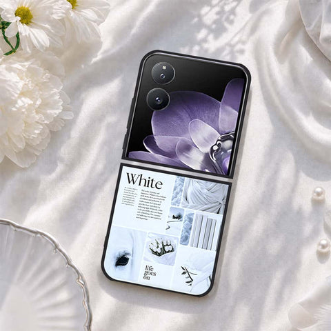 Xiaomi Mix Flip Cover - ONation Aesthetic Collage Series - HQ Premium Shine Durable Shatterproof Case