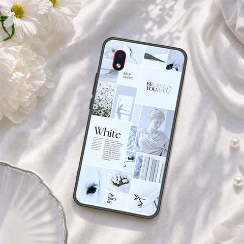 Samsung Galaxy A01 Core Cover - ONation Aesthetic Collage Series - HQ Premium Shine Durable Shatterproof Case
